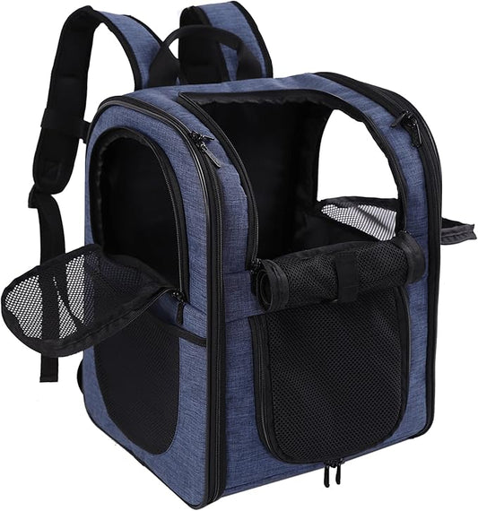 Apollo Walker Pet Carrier Backpack for Large/Small Cats and Dogs
