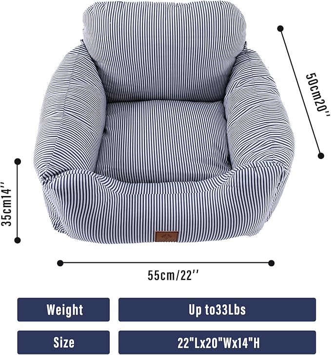 enlitoys Dog Car Seat Puppy Booster Seat