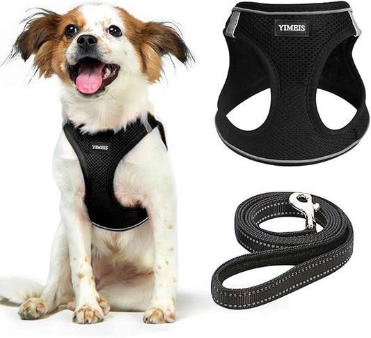 YIMEIS Dog Harness and Leash Set
