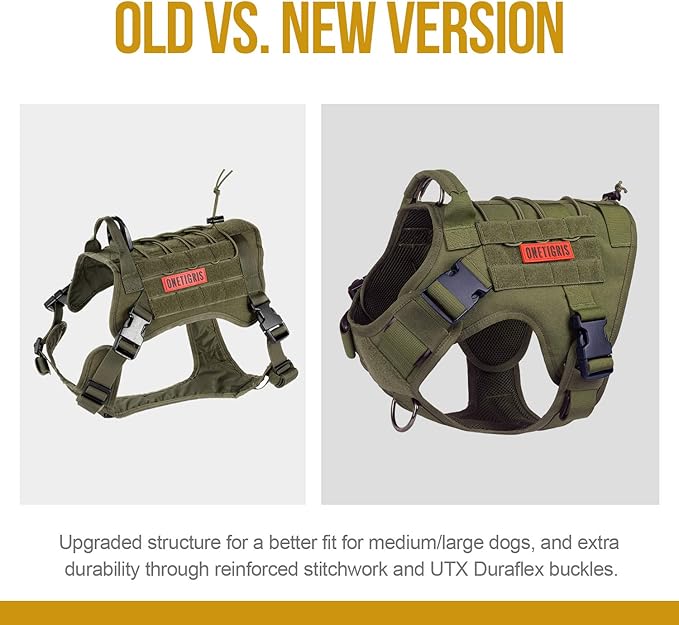 OneTigris Tactical Dog Harness