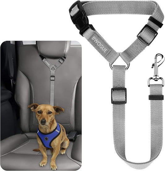 BWOGUE Pet Dog Cat Seat Belts (1 Pack)