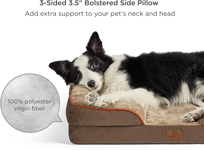 Bedsure Orthopedic Dog Bed for Medium Dogs