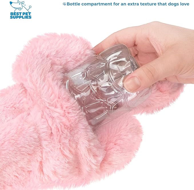 Best Pet Supplies Crinkle Duck Mystery Box Dog Squeaky Toy 4 Pack