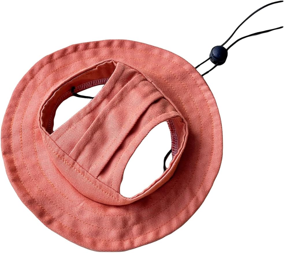 Generic Solid Dog Hat with Ear Hole Round