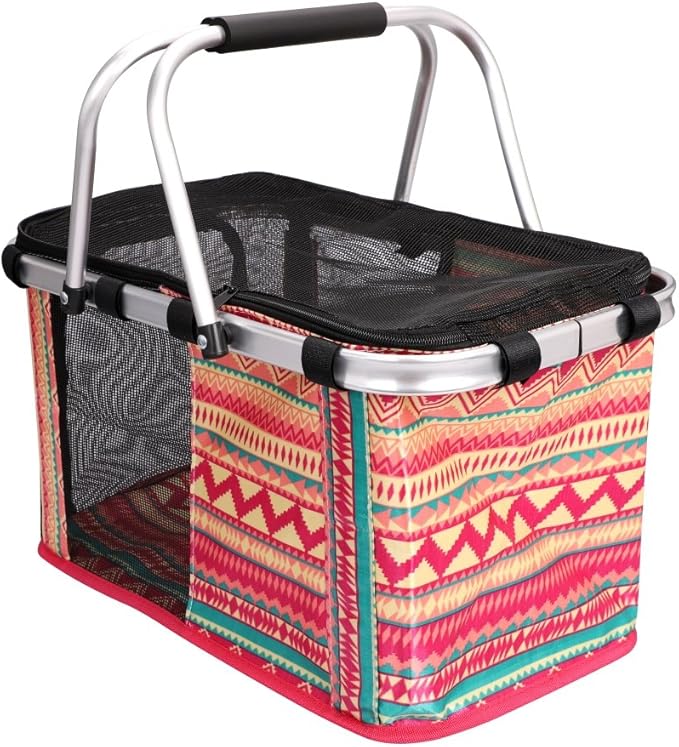 Pet Carrier Basket Cat Dog Carrier Handbag Breathable