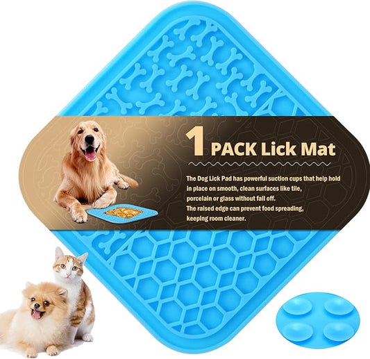 1 Pack Lick Mat for Dogs and Cats