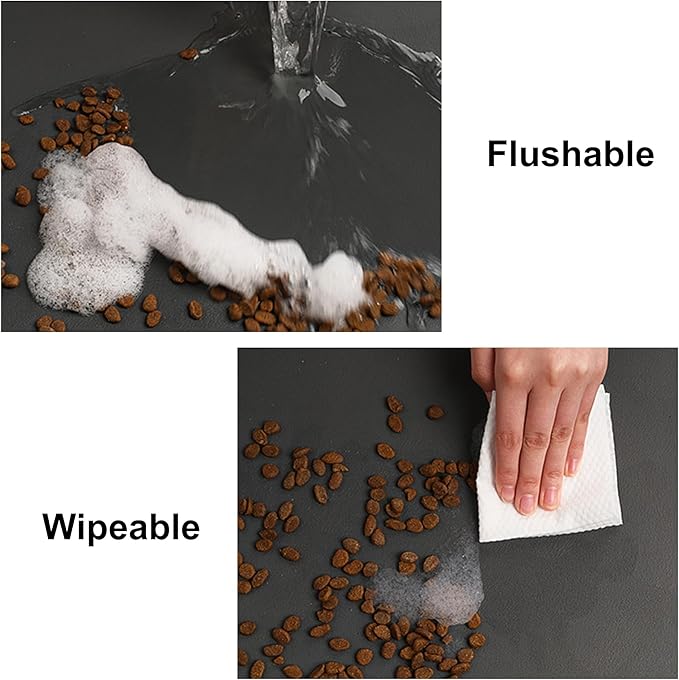 YCT Dog Food Feeding Mat Logo,24 x 16.9 inches,