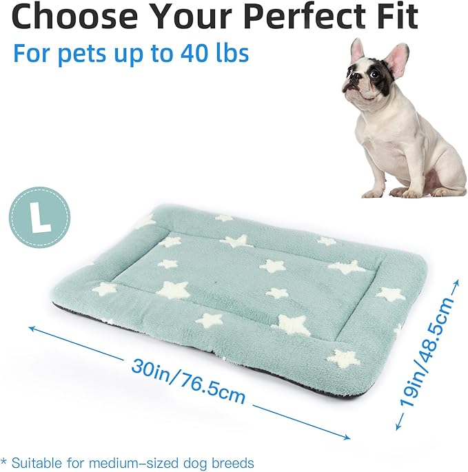 Mora Pets Dog Crate Pad Dog Bed Mat 30 inch 30 x 19