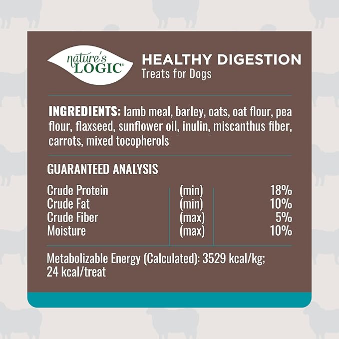 Nature's Logic Biscuits with Benefits Healthy Digestion 12oz