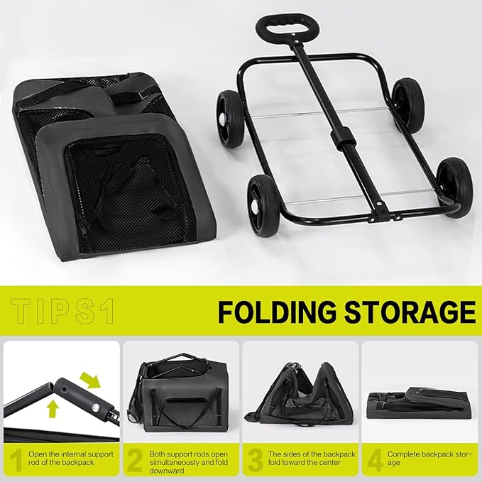 Pet Stroller 4 Wheels