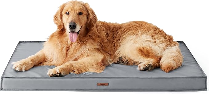 Lesure Water-Resistant Dog Bed Cover 36x27x3 Inches