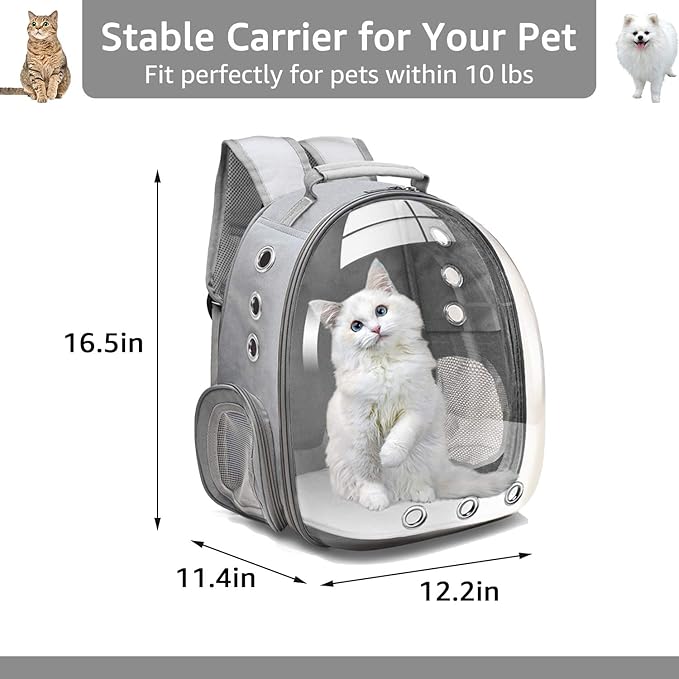 Henkelion Bubble Carrying Bag for Small Medium dogs Cats