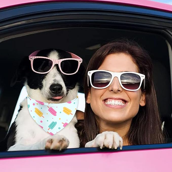 Summer Dog Bandanas Hawaiian Dog Bandanas for Dogs