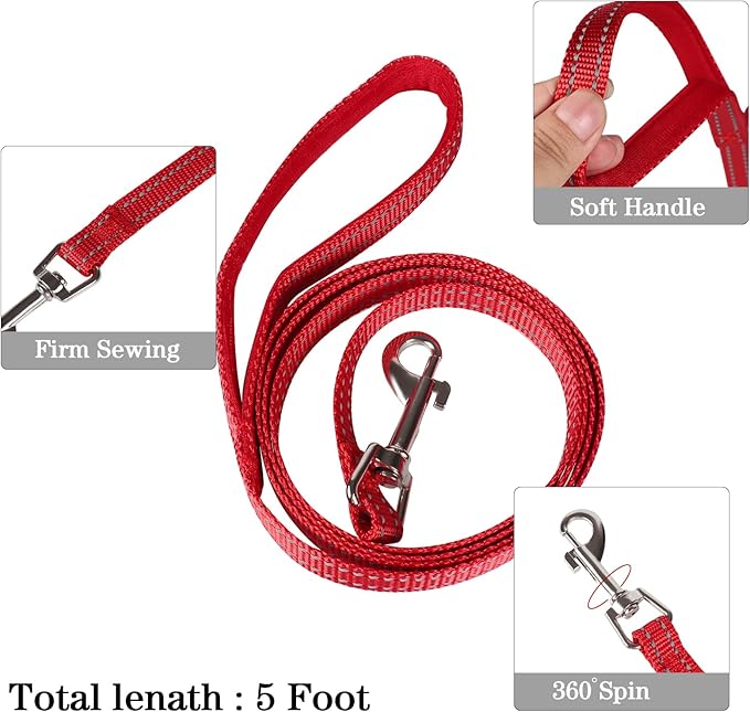 YIMEIS Dog Harness and Leash Set 02, Medium 1)