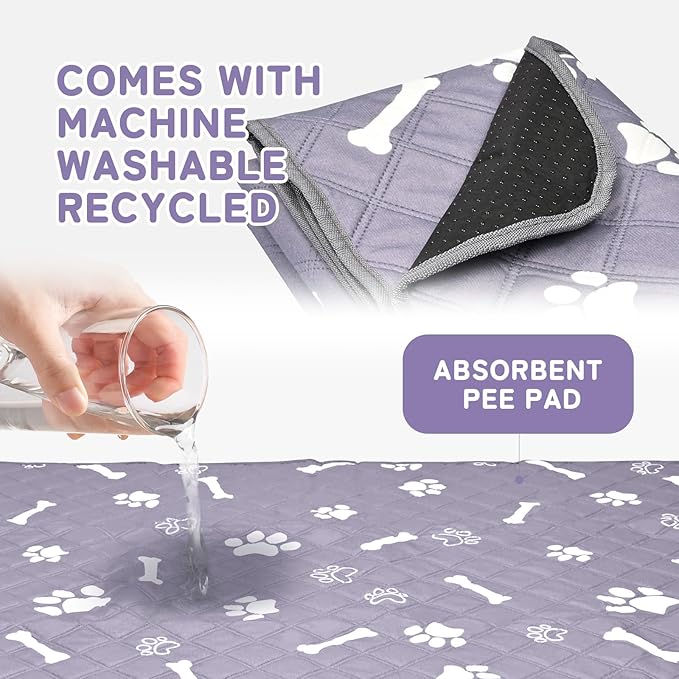 Whelping Box for Dogs Birthing Aluminum Alloy and 48"x48"x18")