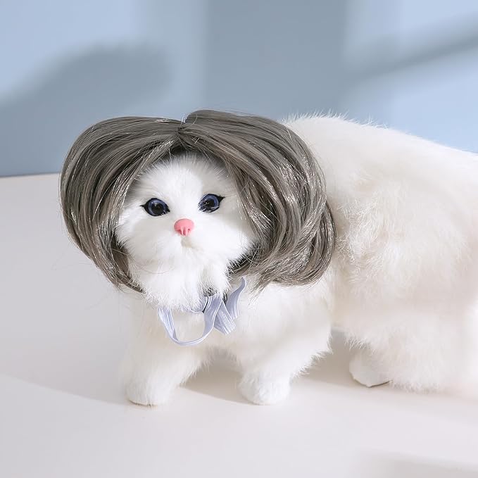 Funny Dog Cat Cosplay Wig