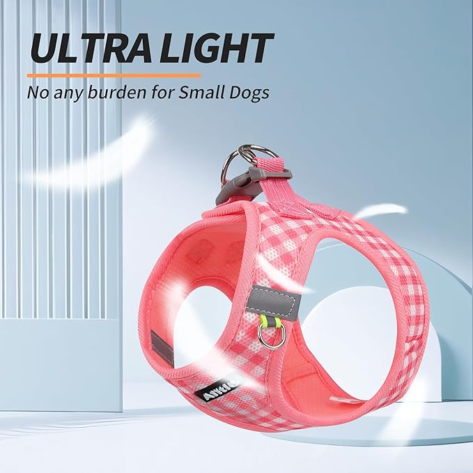 AIITLE Summer Breathable Mesh Dog Vest Harness