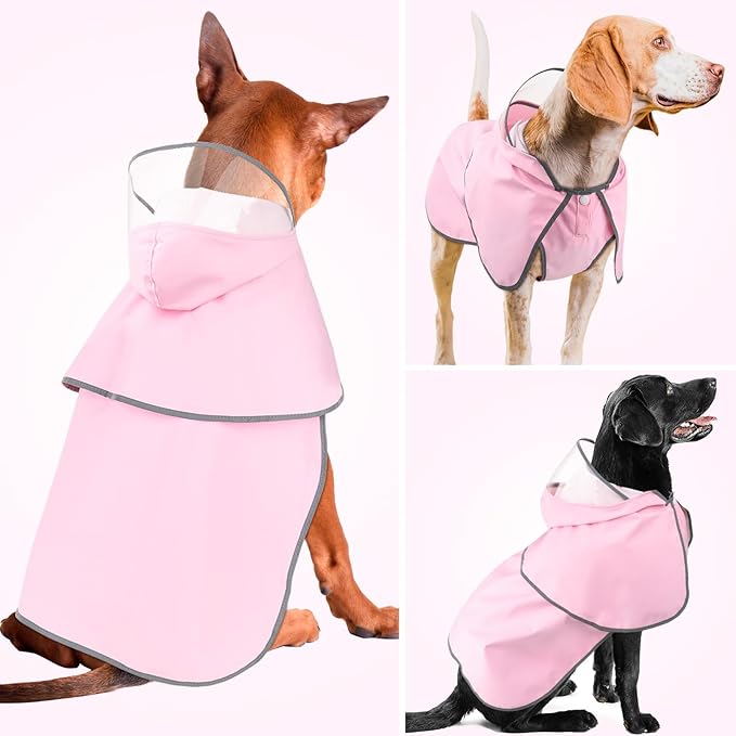 Reflective Dog Raincoat