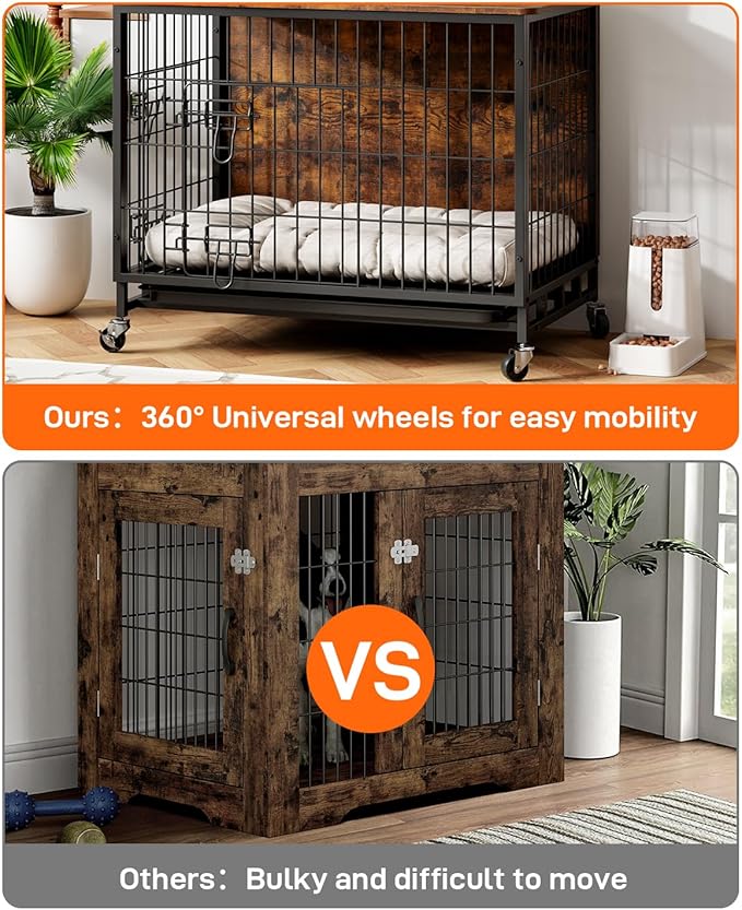 Dog Crate Furniture 2024 and 32.5" Dog