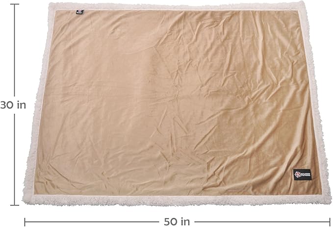 Puppy Blanket 45x30 Latte