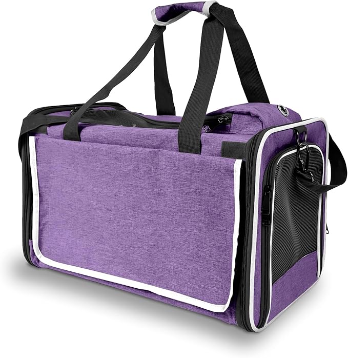Carrying Bag for Yorkie Dog Travel Kennel Ventilated 12lb Large