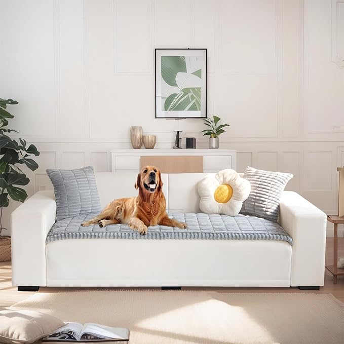 LiveGo Fuzzy Couch Covers for Pets 70x180 cm/27.6x70.9