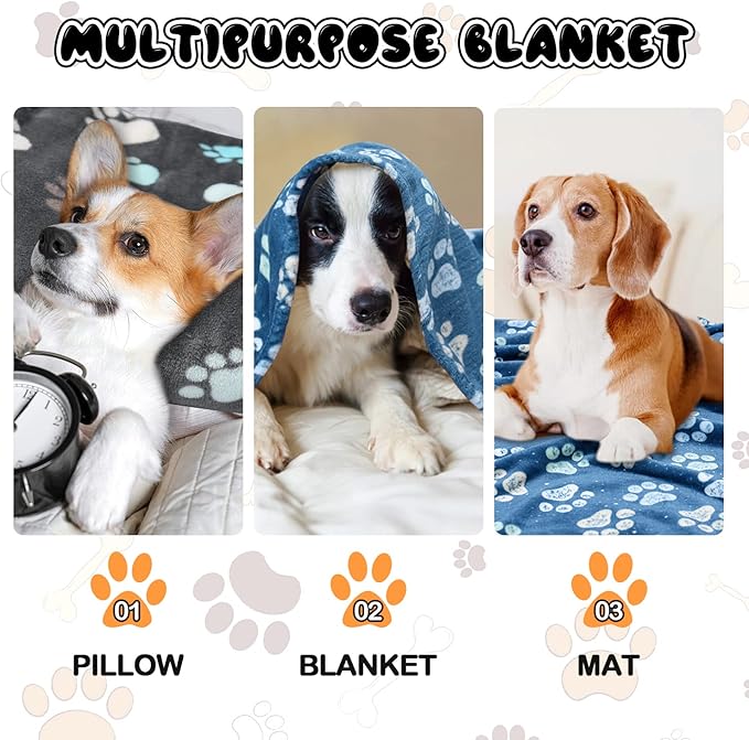 1 Pack 3 Blankets for Dogs Blanket(41x31inch)