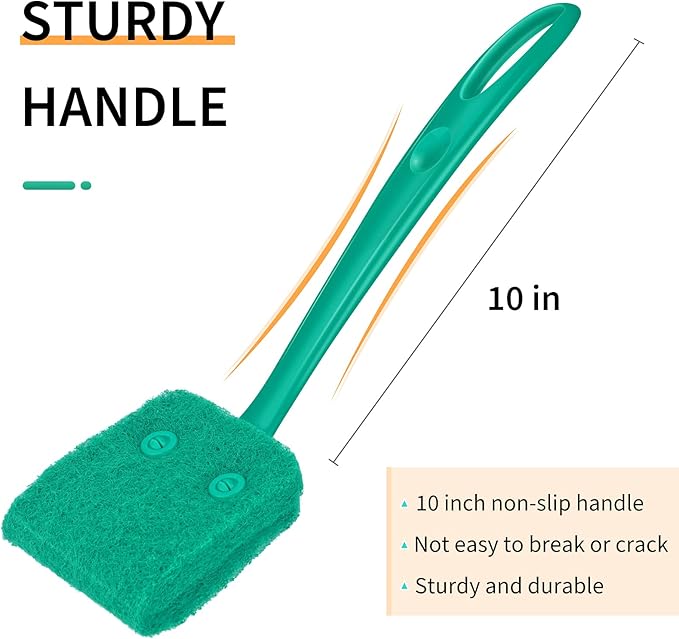 Pawfly Fish Tank Cleaning Tools Aquarium Algae Scraper 10 inch