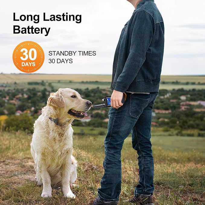Walkie Talkie Shock Collar for Dogs 6500ft Dog 4 Training 15-120 Lbs