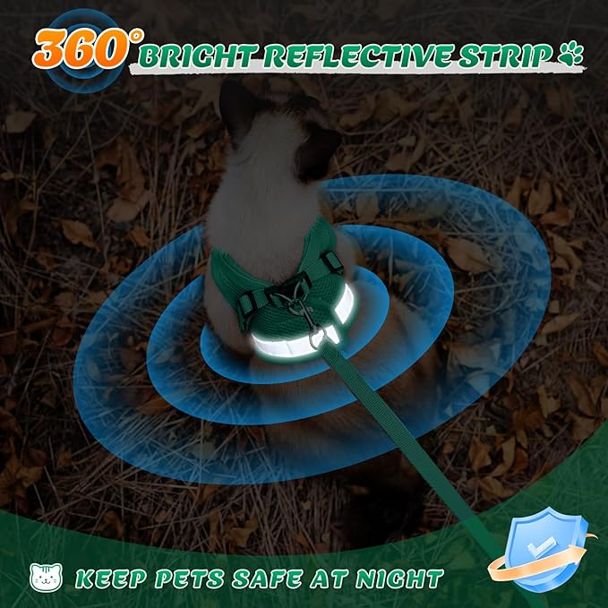 Supet Cat Harness and Leash Set for Walking