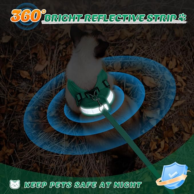 Supet Cat Harness and Leash Set for Walking