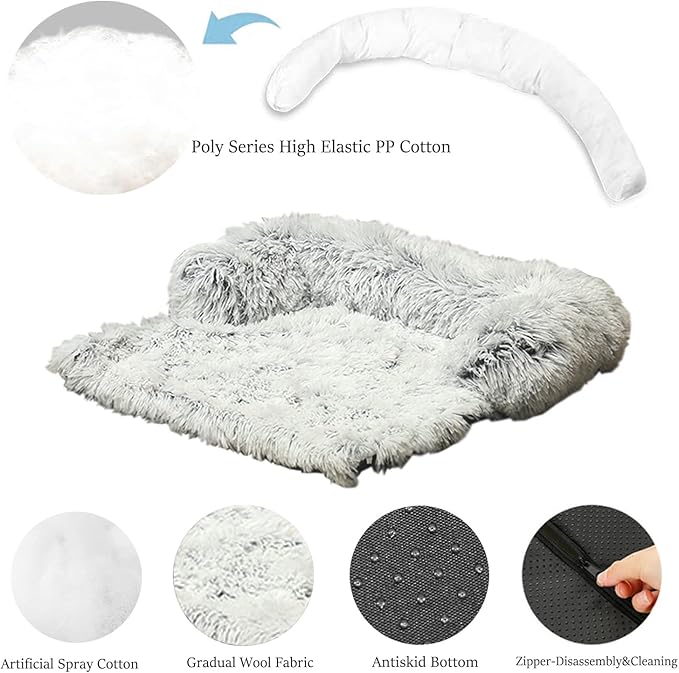 Small Dog Bed Warm Protect Sofa Calming Dog