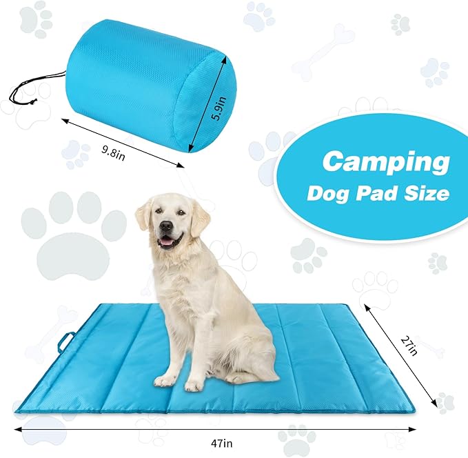 YUEPET 47"×27" Waterproof Outdoor Dog Bed