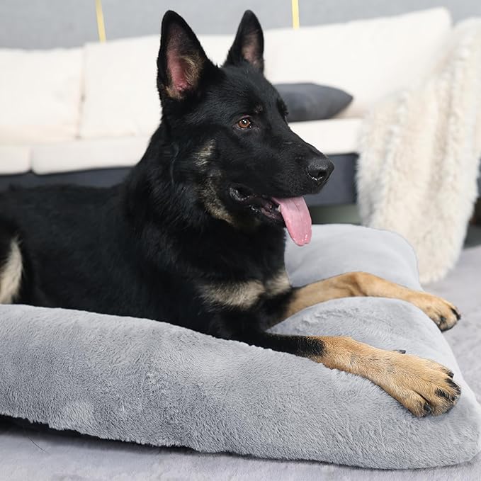 Crate Beds for Large Dogs Soft and Cozy 42 Inch 80 lbs