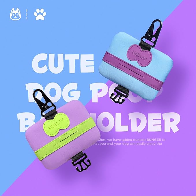 Dog Poop Bag Holder for All Leashes