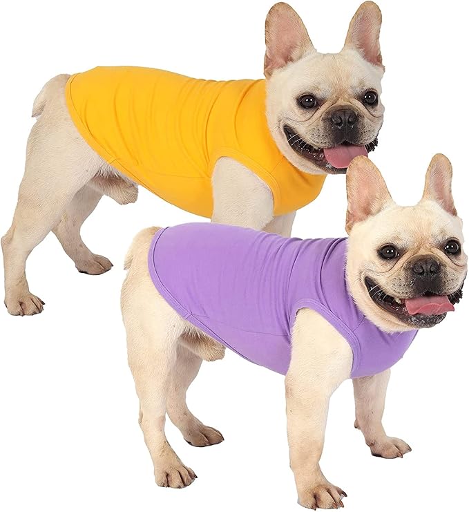 Dog Blank Cotton Shirts