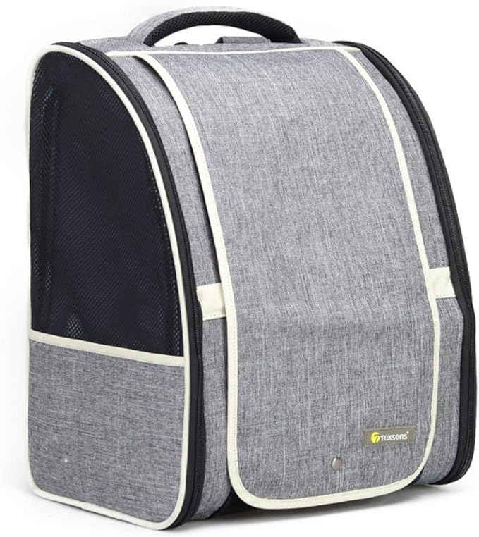 Texsens Pet Carrier Backpack with Window Blind for Small Cats Dogs