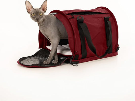 SturdiBag Pro 2.0 Pet Travel Carrier with Flexible Height for Cats and Dogs