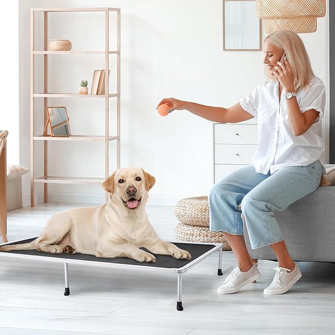 Veehoo Cooling Outdoor Elevated Dog Bed