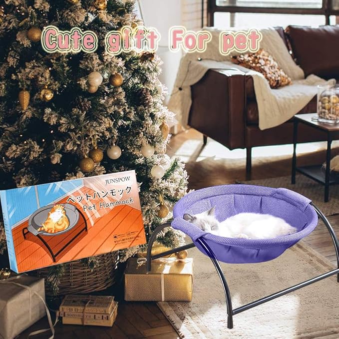 Cat Bed Dog Bed Pet Hammock Bed Cat Sleeping Cat Supplies Pet Supplies Whole Wash Stable 16.9 in 16.9 in 9.5 in