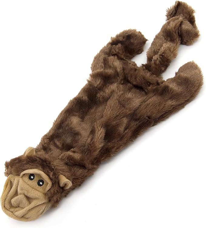 Best Pet Supplies 2-in-1 Stuffless Squeaky Dog Toys with Soft