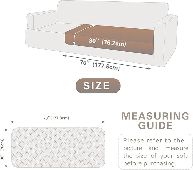 Waterproof Dog Bed Cover 30"x70")