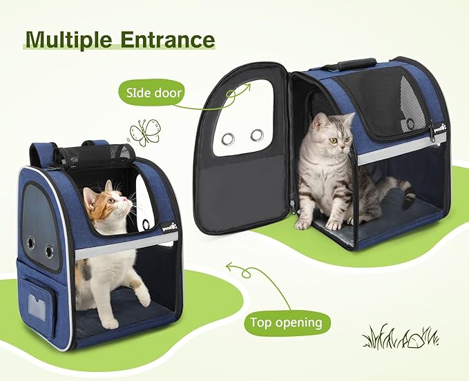 Pecute Pet Carrier Backpack 18 Lbs