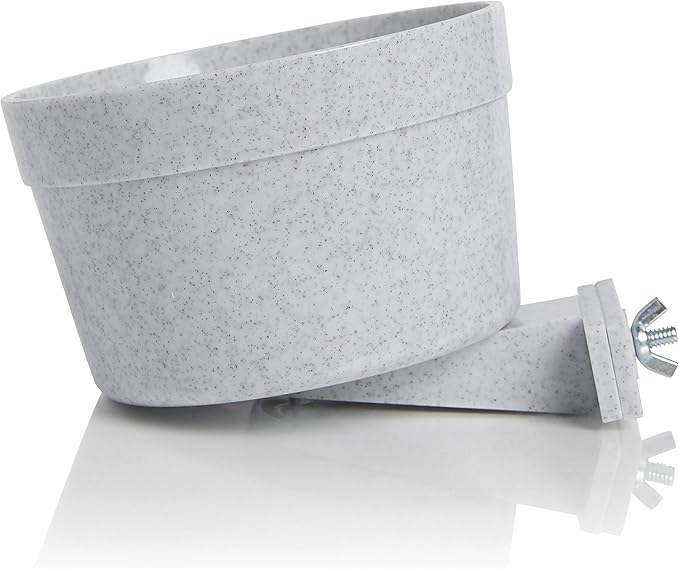 Lixit Quick Lock Removable Dog Kennel Bowls for Wire and Soft Sided Crates (40oz Wire Crate 2)