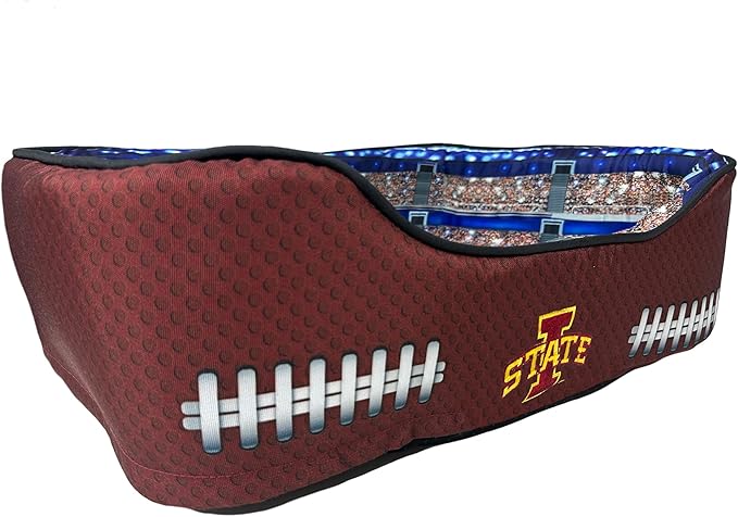 NCAA Iowa State Cyclones Stadium Dog Bed