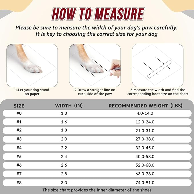 Lukovee Dog Shoes for Large Small Medium Dogs 3)