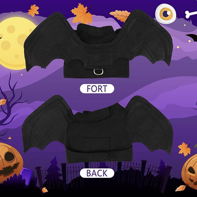 BWOGUE Pet Bat Wings Costume for Cat &