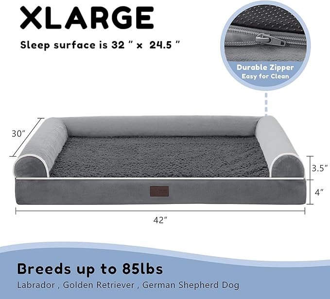 Orthopedic Dog Beds for Large Dogs
