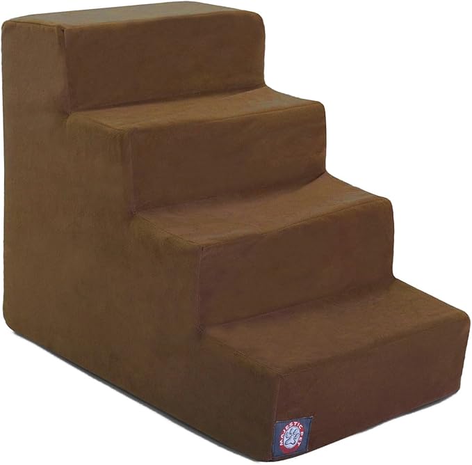 Majestic Pet 4 Step Portable Dog Stairs 250 lbs