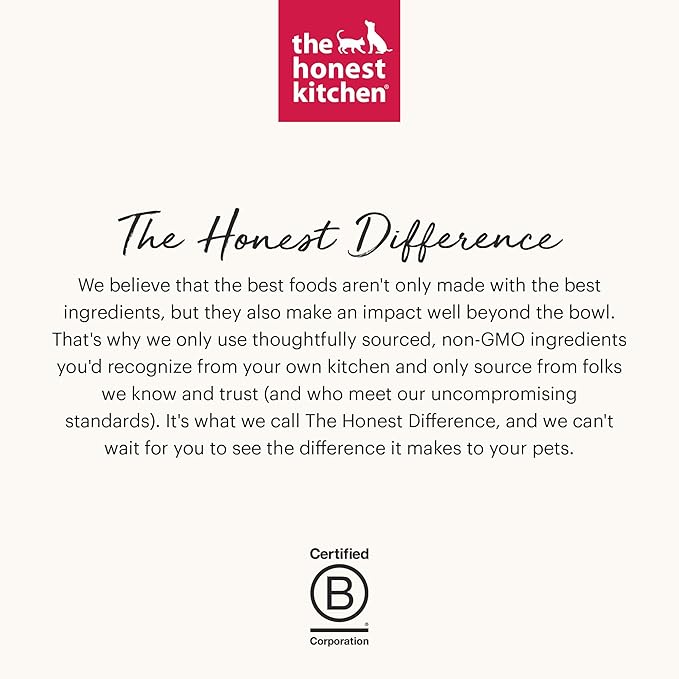 The Honest Kitchen Dehydrated Whole Grain Chicken Dog Food 2 lb